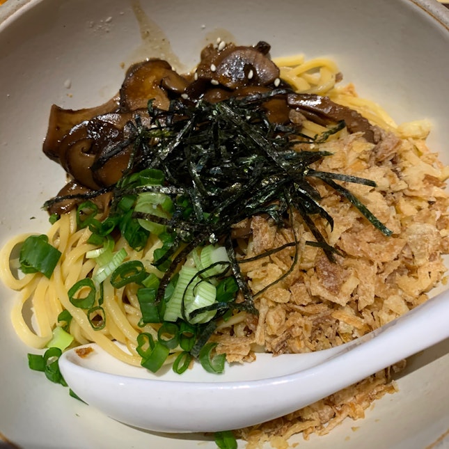 Miso Mushroom Noodles