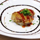 [Teppan Bar Q] - One of my favourite dish is the Foie Gras with Daikon ($26.80).