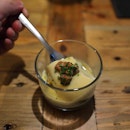 [IL DEN] - The Chawanmushi would take a bit of understanding to appreciate the dish as the steamed egg custard is actually quite bland.