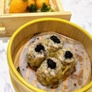 [Crystal Jade Kitchen] - Steamed Siew Mai with Truffle ($7.50/4pcs) is not a new combination but this is one of the more convincing versions that I have come across with the use of shiitake mushrooms along with truffle pate and truffle oil.