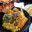 [Gyoza-Ya] - The Tendon Set ($18.80) may not be the most affordable one but the 3 juicy prawn tempuras make up for it.