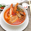 [The Ampang Kitchen] - The Prawn Noodle Soup that is only available for the lunch private dining.