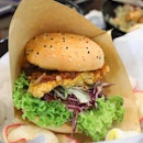 [Wok-In Burger] - Sambal Fish Burger.