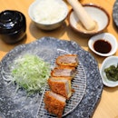 [Japan Gourmet Hall SORA] - Mille-feuille Katsu Set ($26.80) which boasts 16 layers of pork.