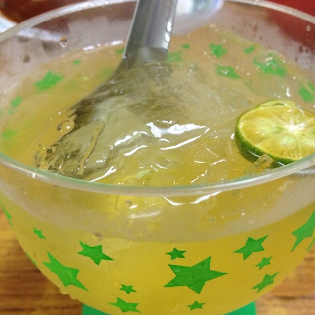 Refreshing Ice Jelly Honey Lime