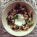 Moroccan Quinoa & Chicken Salad.