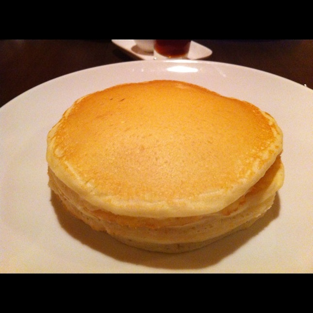 Perfectly Cooked Pancakes.