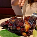 Pork ribs with Naughty Nuri's Singapore!
