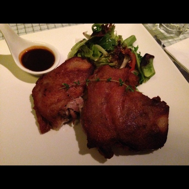 Duck Confit, With Asian Inspired Sauce 