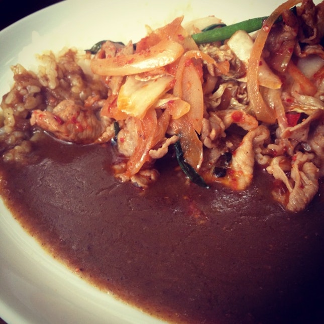 Pork Kimchee Curry