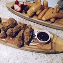 Churros + Chicken Wings