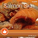 #salmonskin#sushitei #yummy #delicious #crunchy