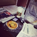 need hot coffee and some snack to burst my energy for today'a work #office #coffee #starbucks #rainyday #sleepy