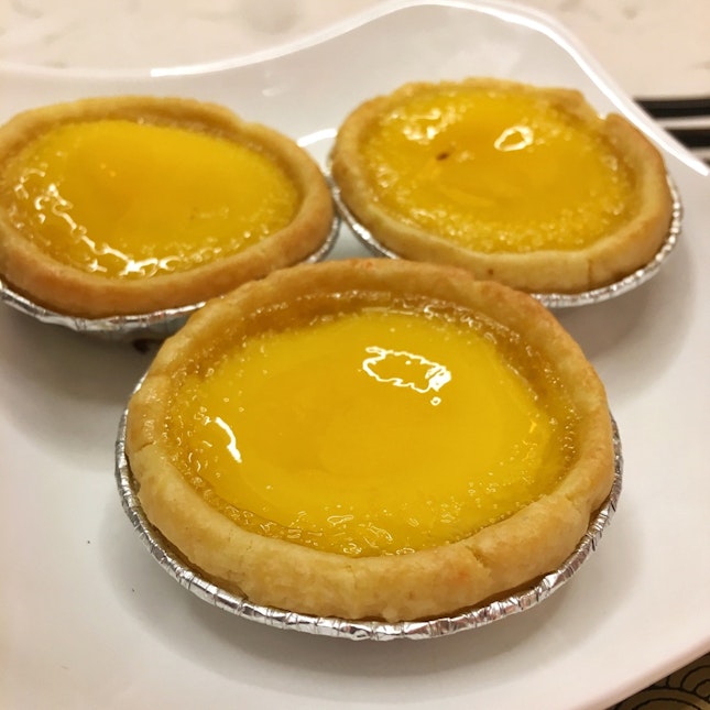 Traditional Egg Tarts (3pcs for $3.90)