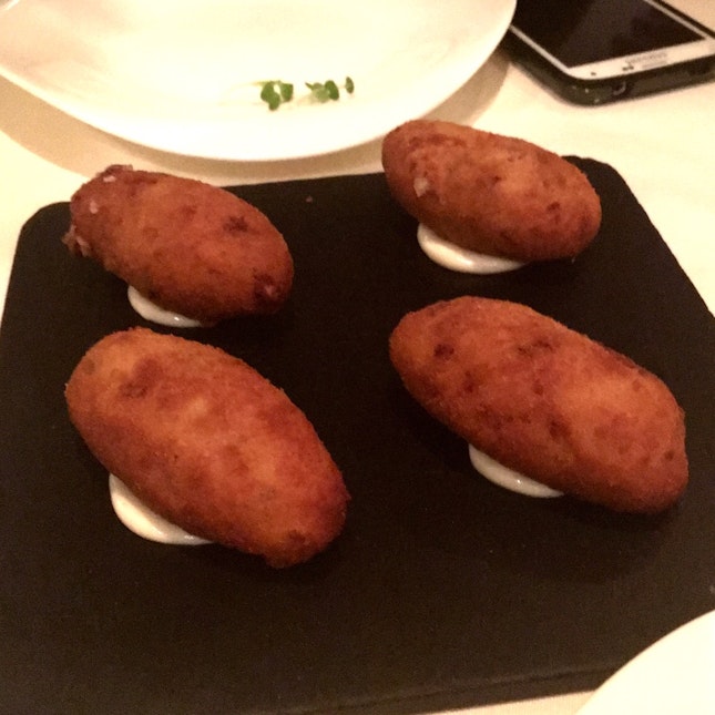Ham, Chicken and Boiled Egg Croquettes