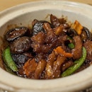 #foodesteem Claypot Braised Sea Cucumber, Mushroom and Pork Tendon