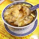 水餃 Pork dumplings in Soup