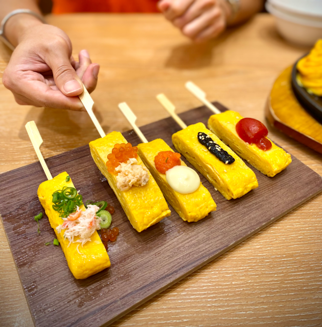 5-kind Japanese omelette skewer 